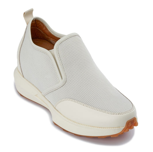 CALTO - J1434 - 3.3 Inches Taller (Bianco Sporco) - Sneakers Casual con Suola Spessa