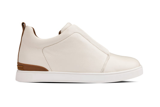 CALTO - J1933 - 2,6 Pollici Più Alto (Bianco Sporco) - Snoafers Slip-On