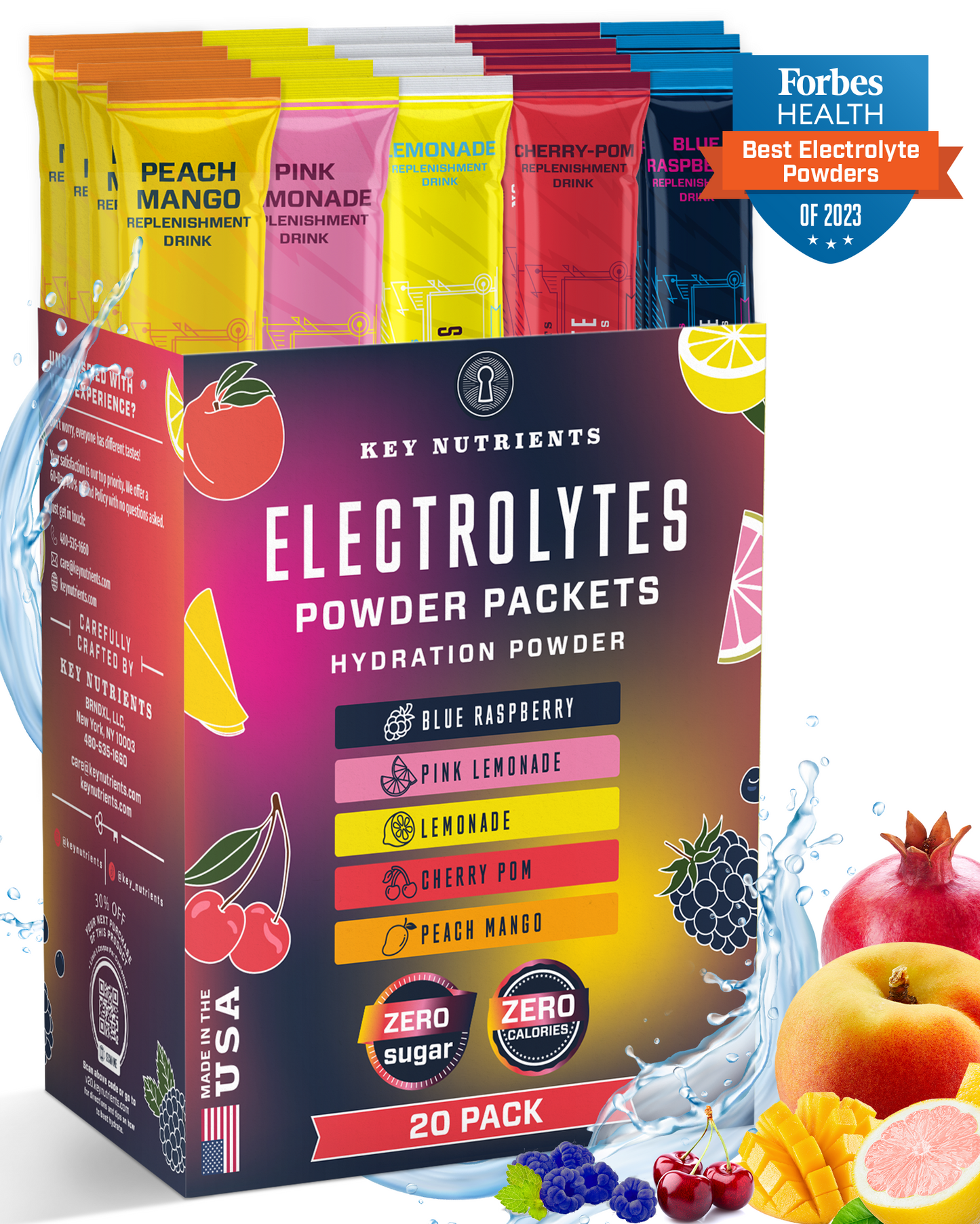 Sachets de poudre Electrolyte Recovery Plus (format voyage)