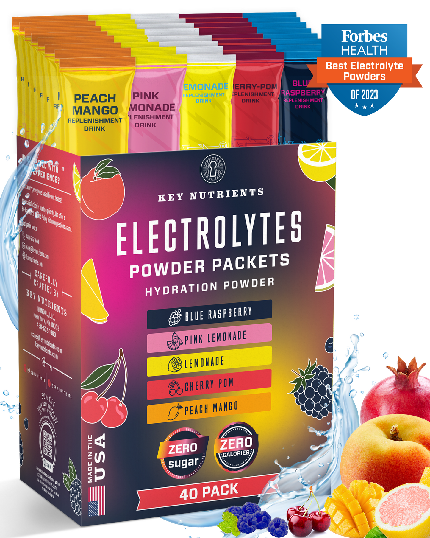 Sachets de poudre Electrolyte Recovery Plus (format voyage)