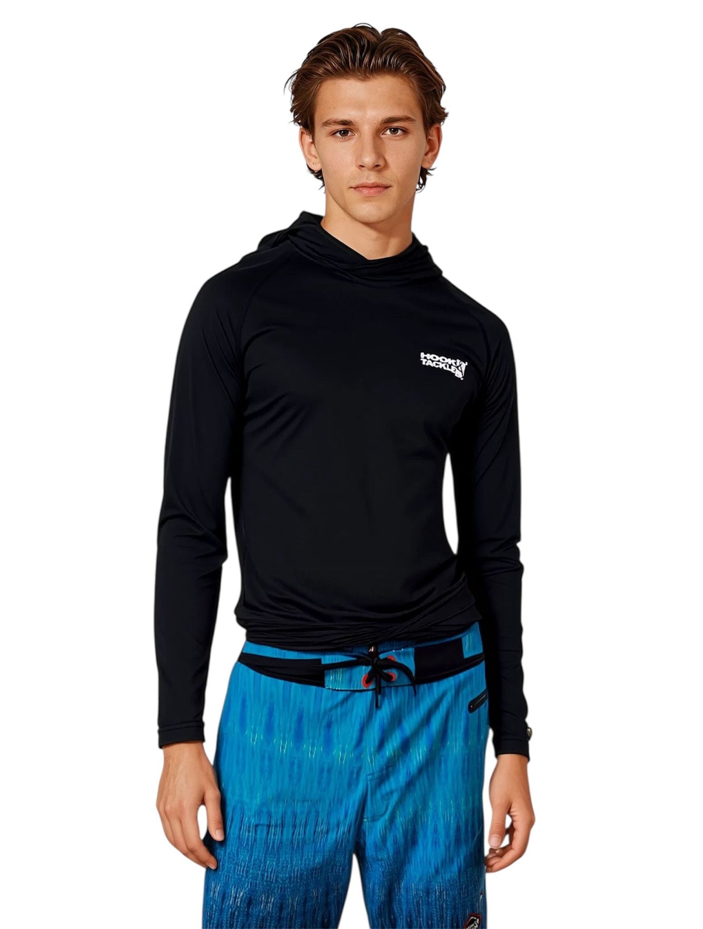 Sweat à capuche de pêche anti-UV à manches longues Seamount pour homme (S-2X)