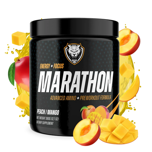 Polvere pre-allenamento per la maratona — Integratore per resistenza ed energia | 6AM Run