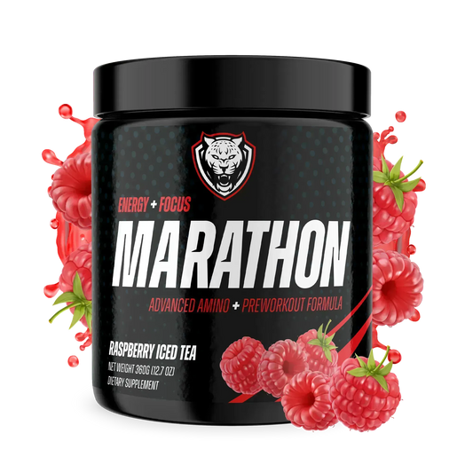 Polvere pre-allenamento per la maratona — Integratore per resistenza ed energia | 6AM Run
