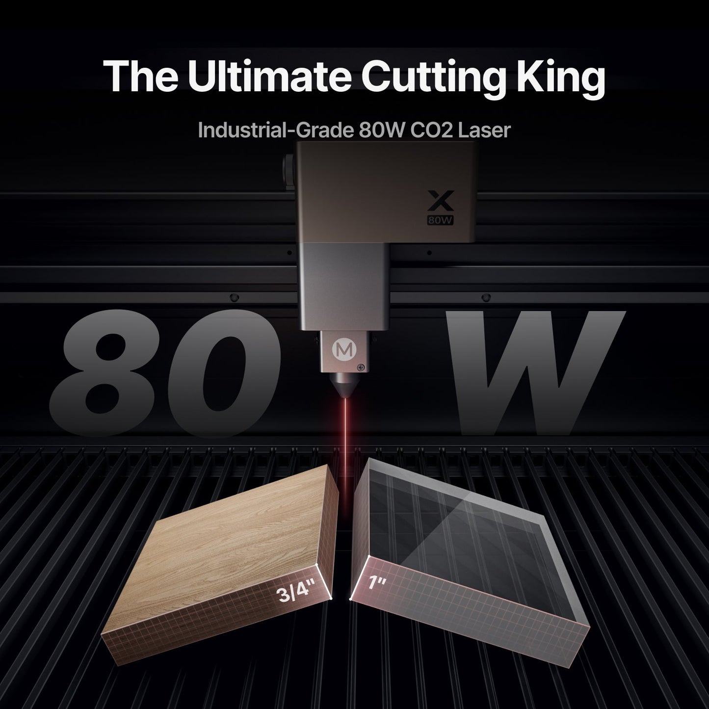 xTool P3 80W - Taglierina Laser CO2 di punta con automazione intelligente