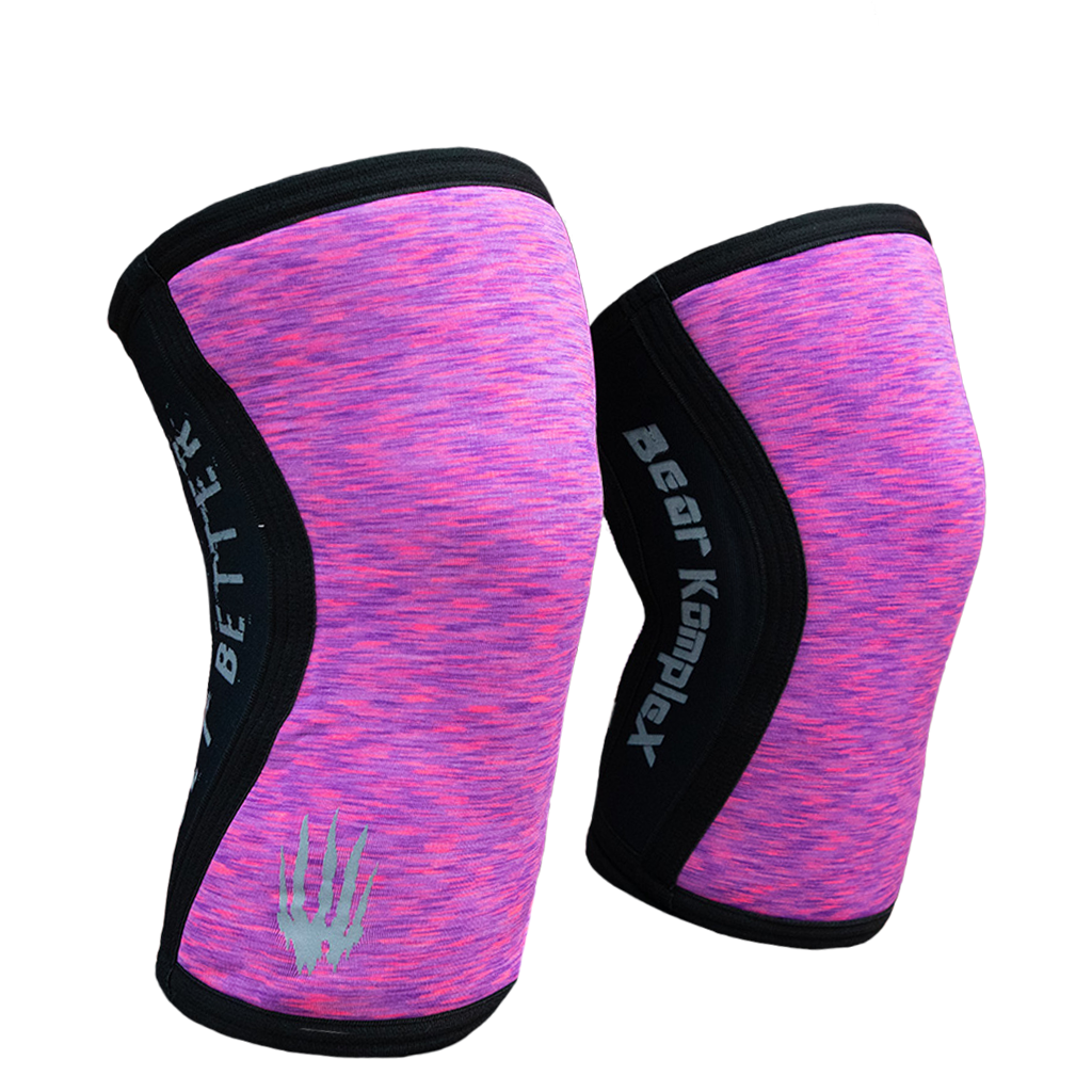 Manicotti per ginocchia Bear KompleX - Rosa Heather