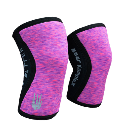 Manicotti per ginocchia Bear KompleX - Rosa Heather