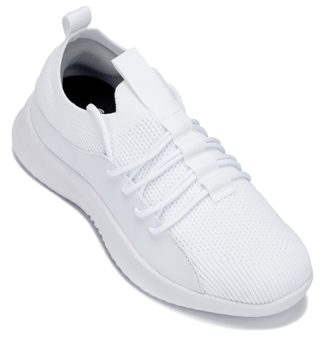 CALTO - Q131 - 6 cm più alto (bianco sporco/suola bianca) - Sneakers ultraleggere