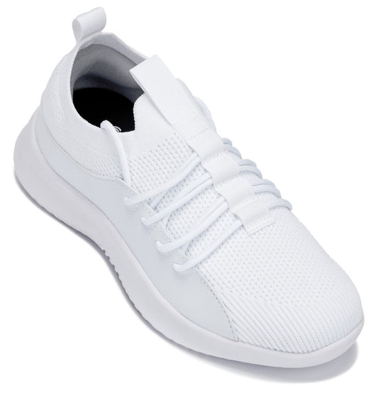 CALTO - Q131 - 6 cm più alto (bianco sporco/suola bianca) - Sneakers ultraleggere