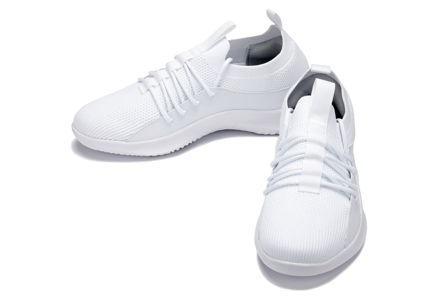 CALTO - Q131 - 6 cm più alto (bianco sporco/suola bianca) - Sneakers ultraleggere
