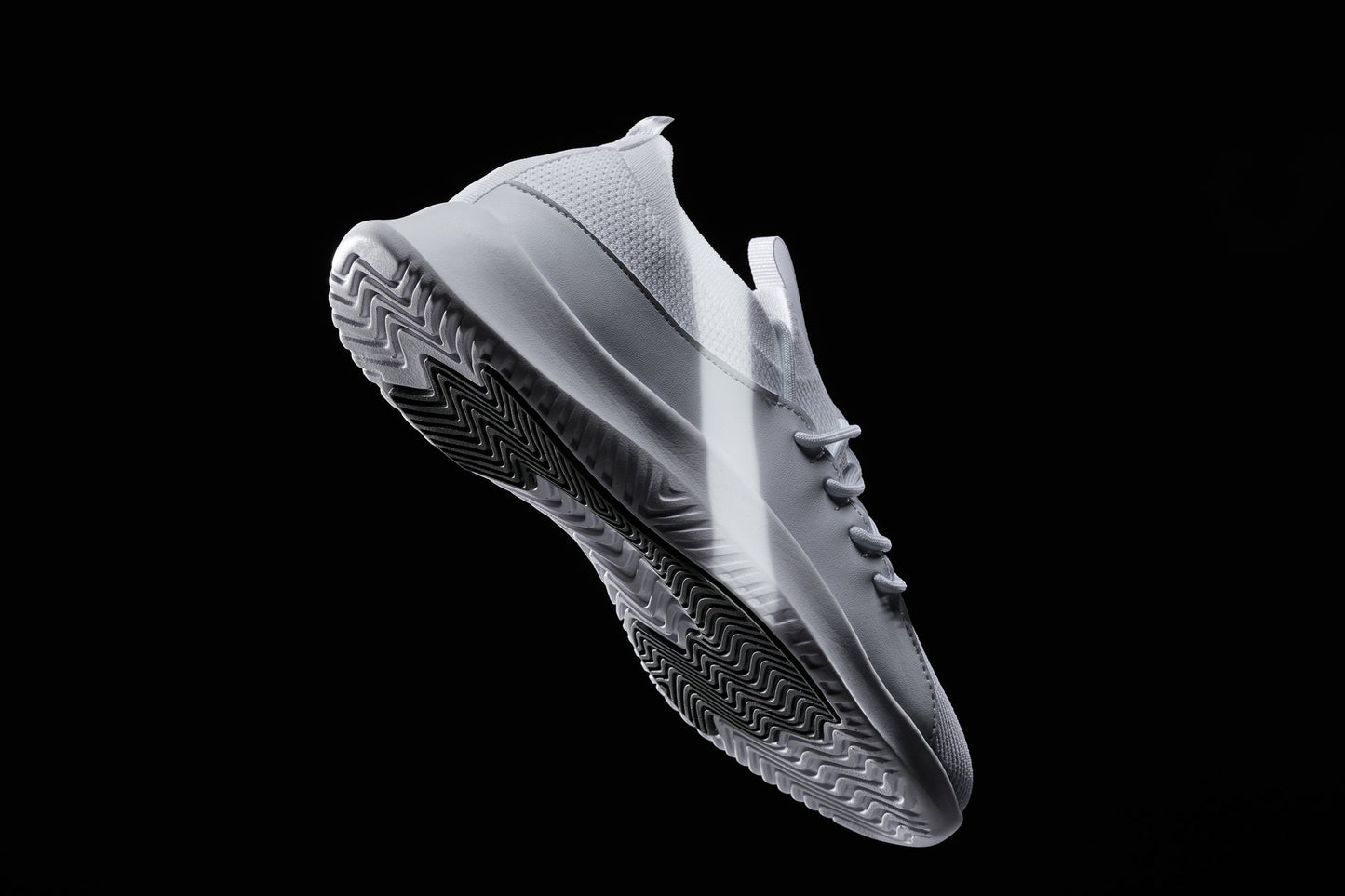 CALTO - Q131 - 6 cm più alto (bianco sporco/suola bianca) - Sneakers ultraleggere