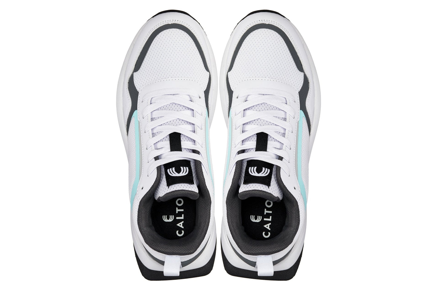 CALTO - Q151 - Aumento di 6 CM (Bianco/Grigio)