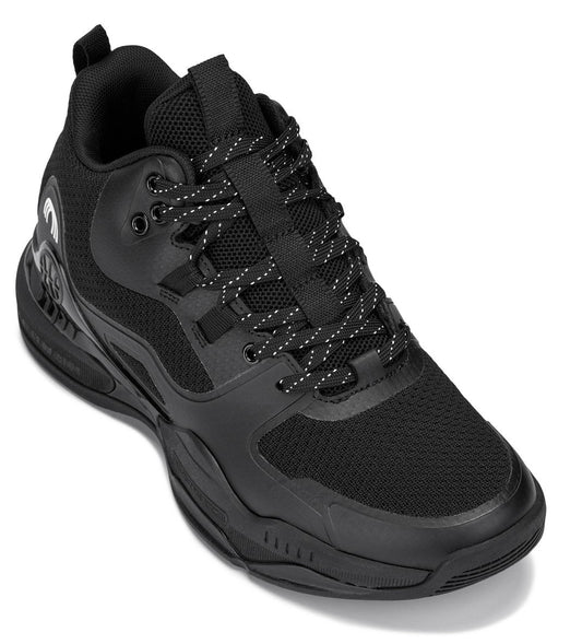 CALTO - Q393 - 3 Inches Taller (Nere) - Scarpe da Basket Alte