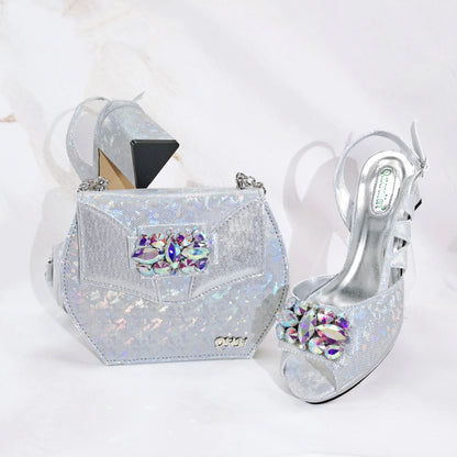 Italian Shoes And Bag Sets HS1-1