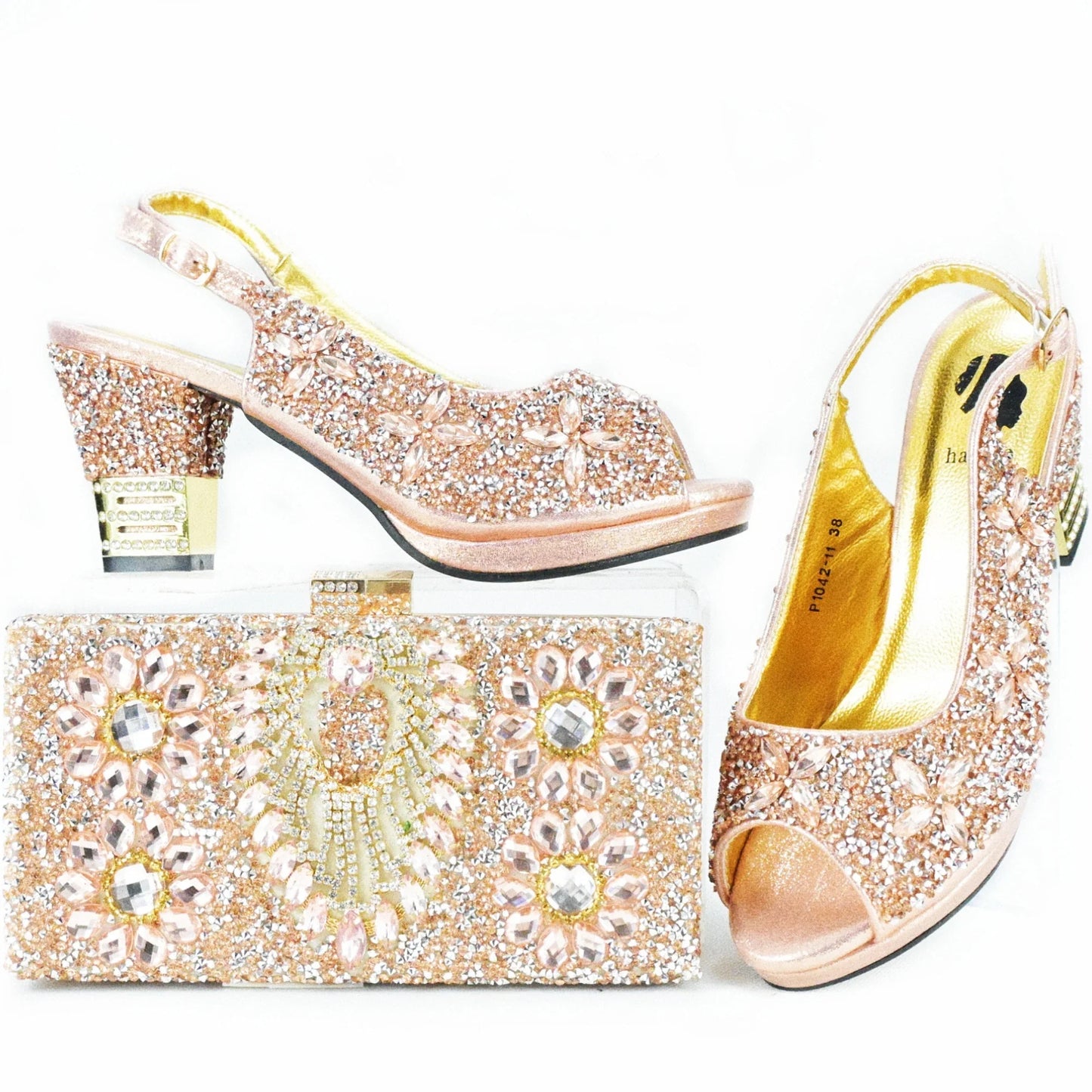 Shoes and Bag Set African Sets HAS1-9