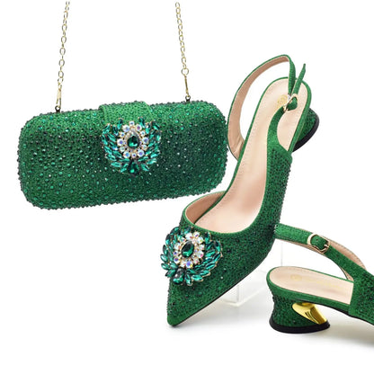 Matching Women Shoe and Bag Set HAS1-1
