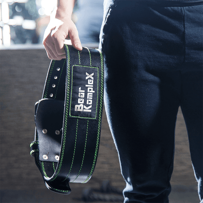 Bear KompleX - Cintura con fibbia in vera pelle