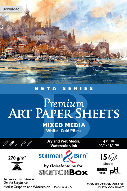 Carta per tecniche miste Stillman & Birn Beta Cold Press
