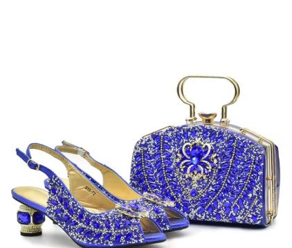 Set Scarpe e Borsa Abbinata Ultima Collezione Italiana ED201