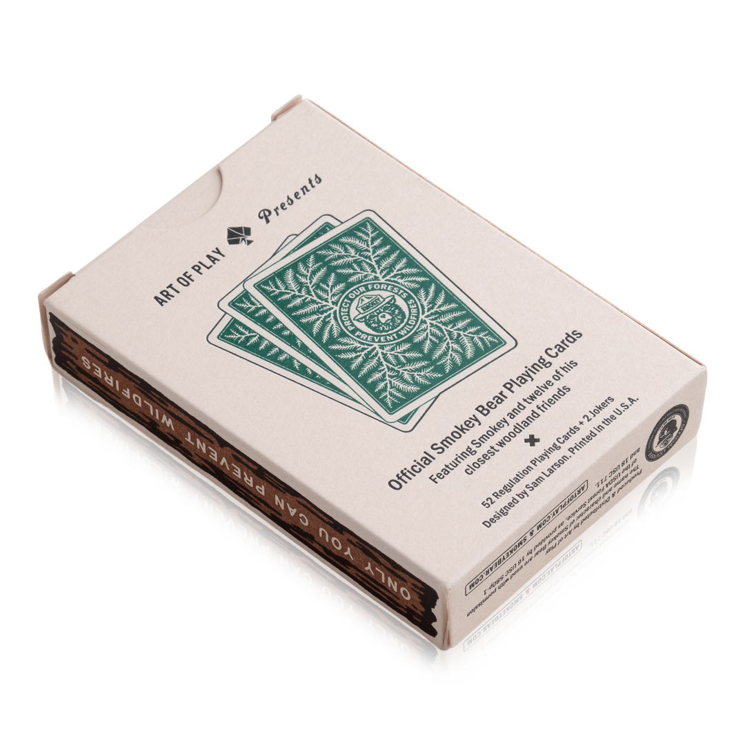 Jeu de cartes Smokey Bear