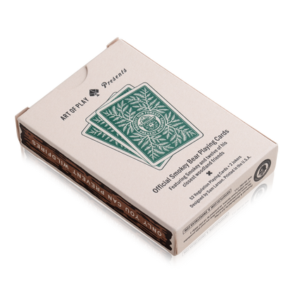 Jeu de cartes Smokey Bear