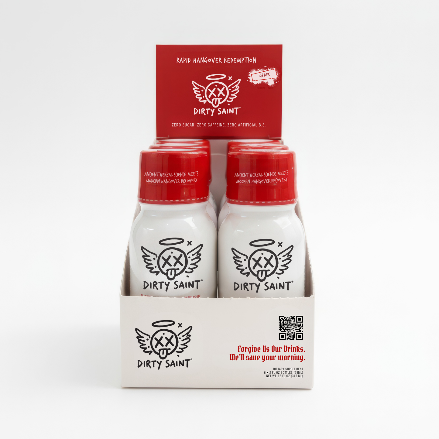 Boisson rapide de récupération après la gueule de bois, saveur raisin naturel