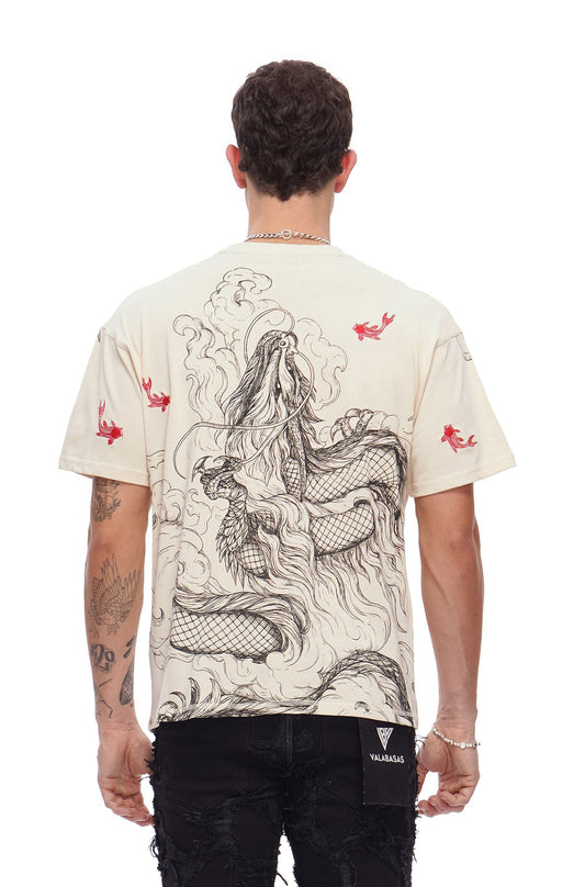 T-shirt Mythic Flow Valabasas - Beige
