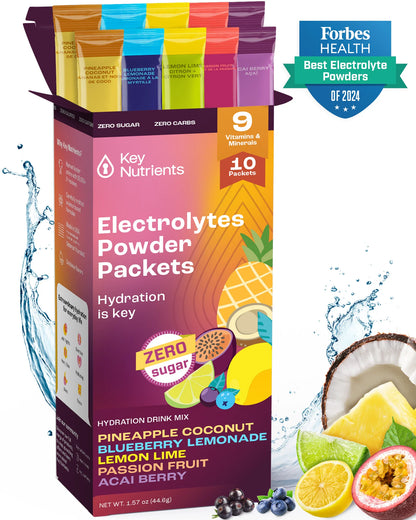 Sachets de poudre Electrolyte Recovery Plus (format voyage)
