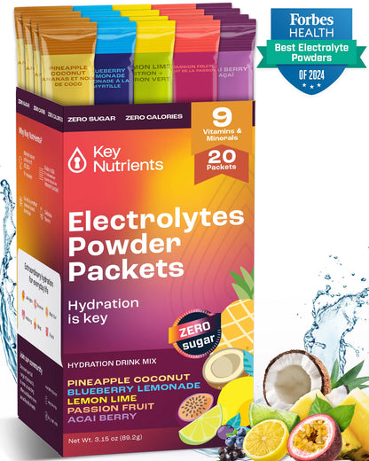 Sachets de poudre Electrolyte Recovery Plus (format voyage)