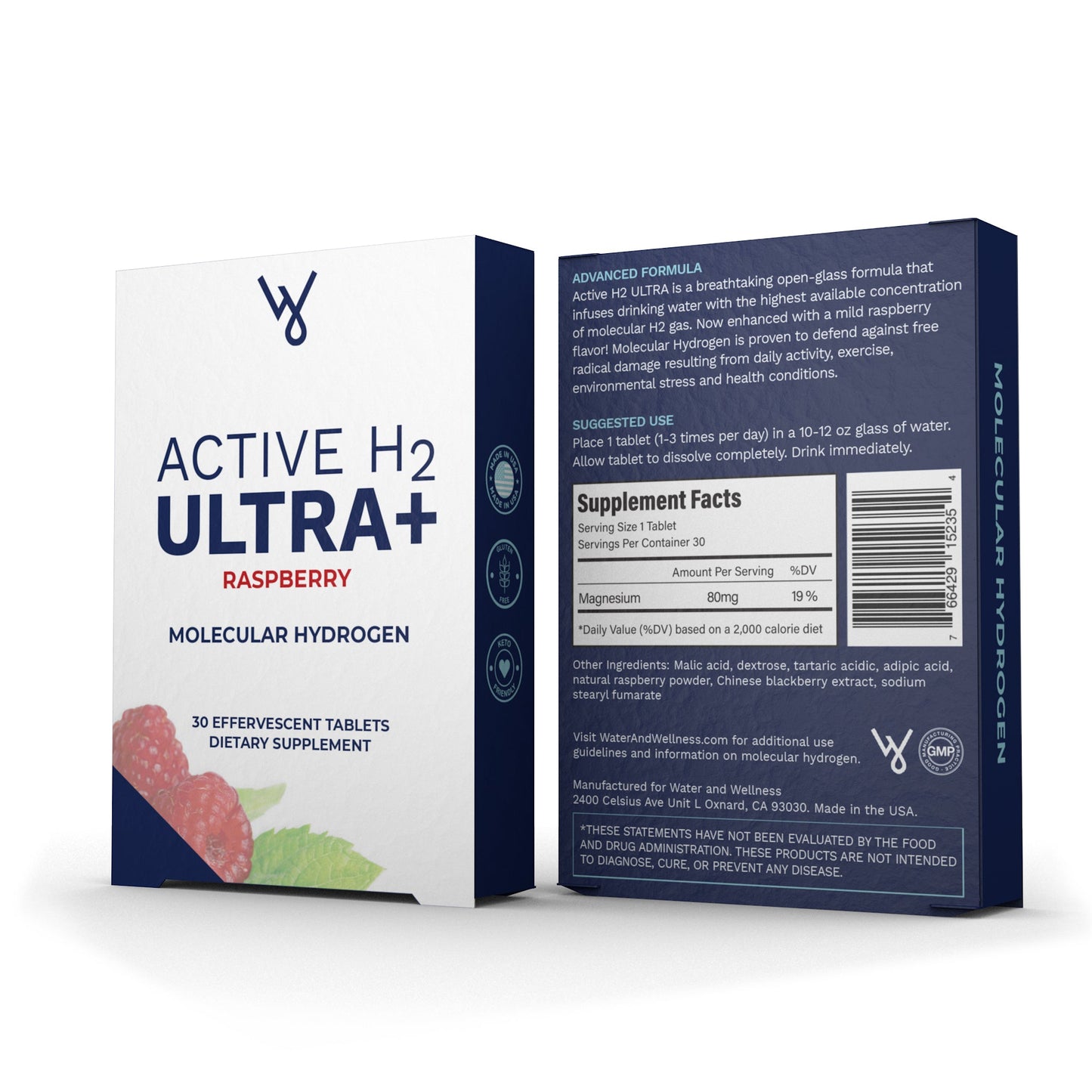 Comprimés d'hydrogène moléculaire ultra actif H2