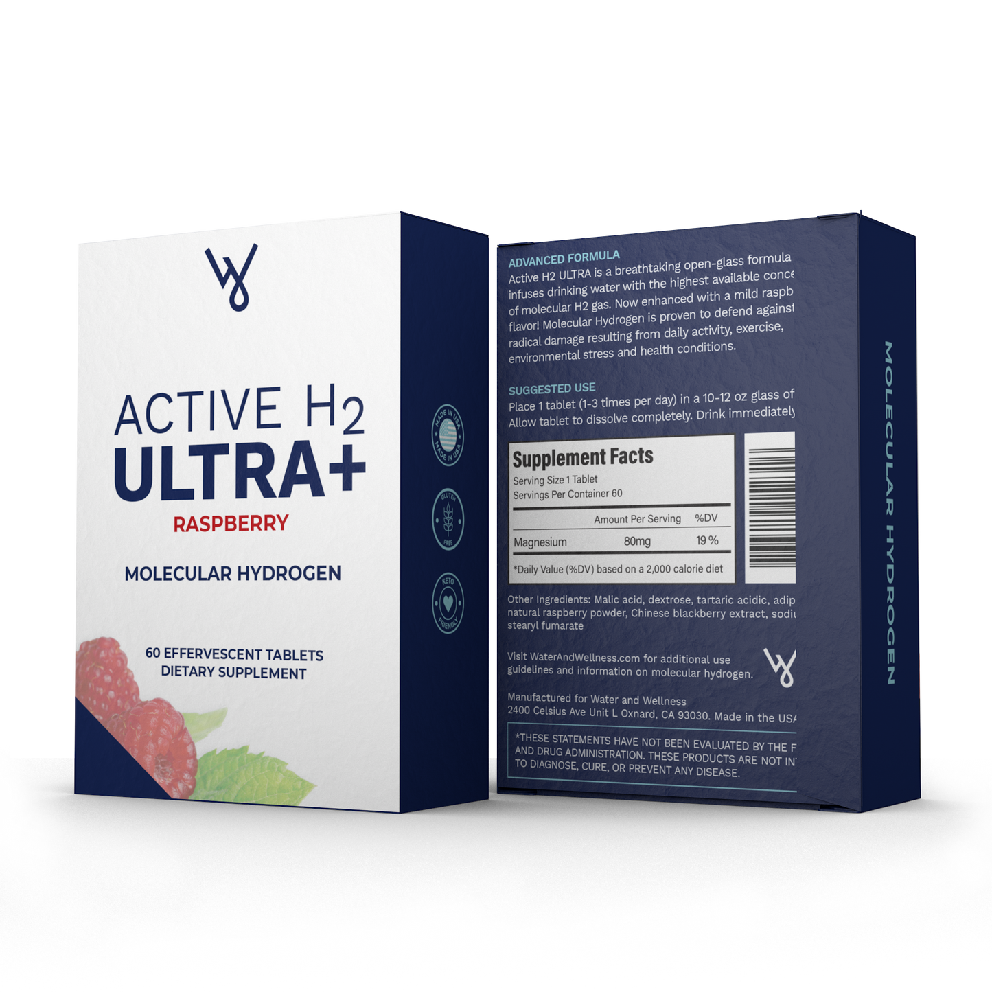 Comprimés d'hydrogène moléculaire ultra actif H2