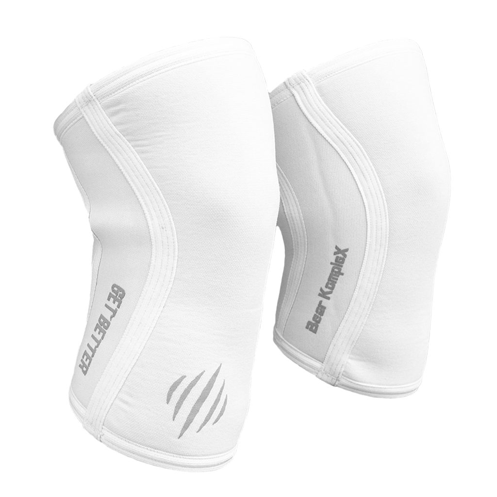 Fasce per ginocchia Bear KompleX - Bianche
