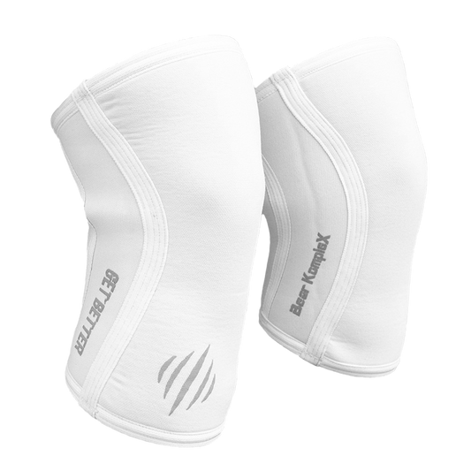 Fasce per ginocchia Bear KompleX - Bianche
