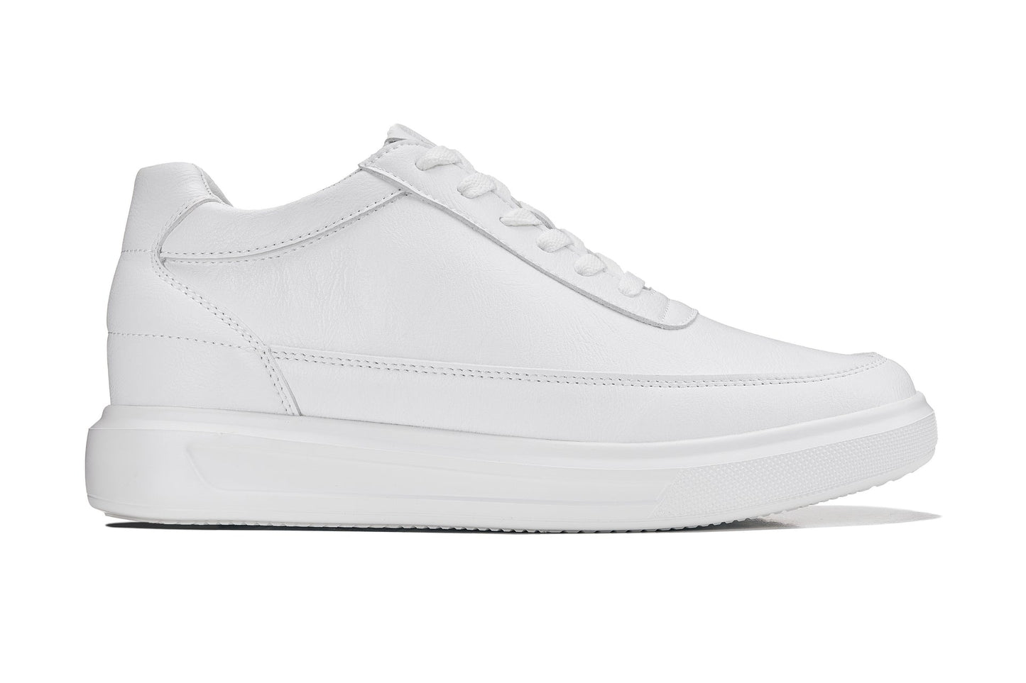 CALTO - X1647 - 7 CM Più Alto (Bianche) - Scarpe da ginnastica leggere