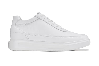 CALTO - X1647 - 7 CM Più Alto (Bianche) - Scarpe da ginnastica leggere