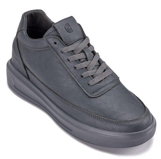 CALTO - X1649 - 7,1 cm più alto (Grigio Ferro) - Scarpe da ginnastica leggere