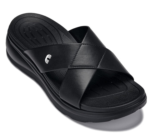 CALTO - X1652 - Aumento di 5 cm (Nero/Nero Opaco)
