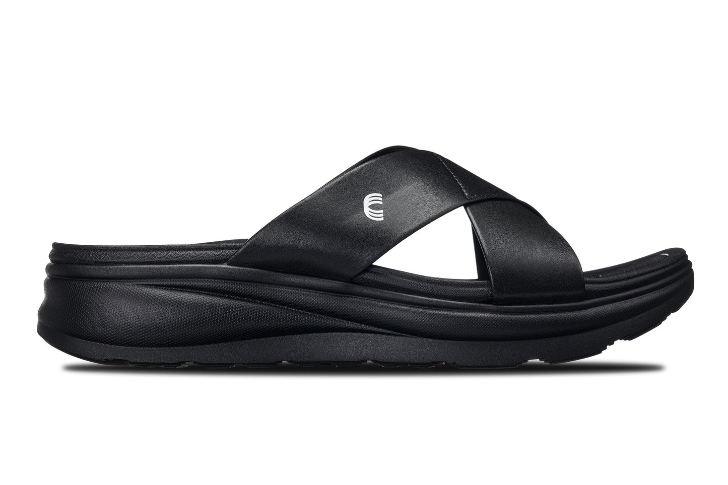 CALTO - X1652 - Aumento di 5 cm (Nero/Nero Opaco)