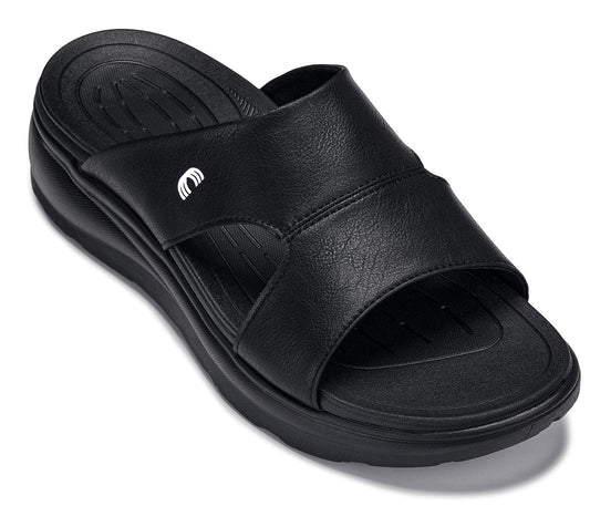 CALTO - X1655 - Aumento di 5 cm (Nero/Nero granuloso)