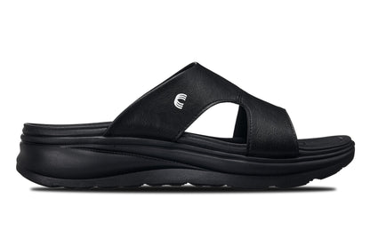 CALTO - X1655 - Aumento di 5 cm (Nero/Nero granuloso)