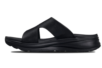 CALTO - X1655 - Aumento di 5 cm (Nero/Nero granuloso)