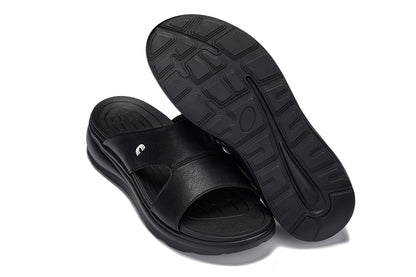 CALTO - X1655 - Aumento di 5 cm (Nero/Nero granuloso)