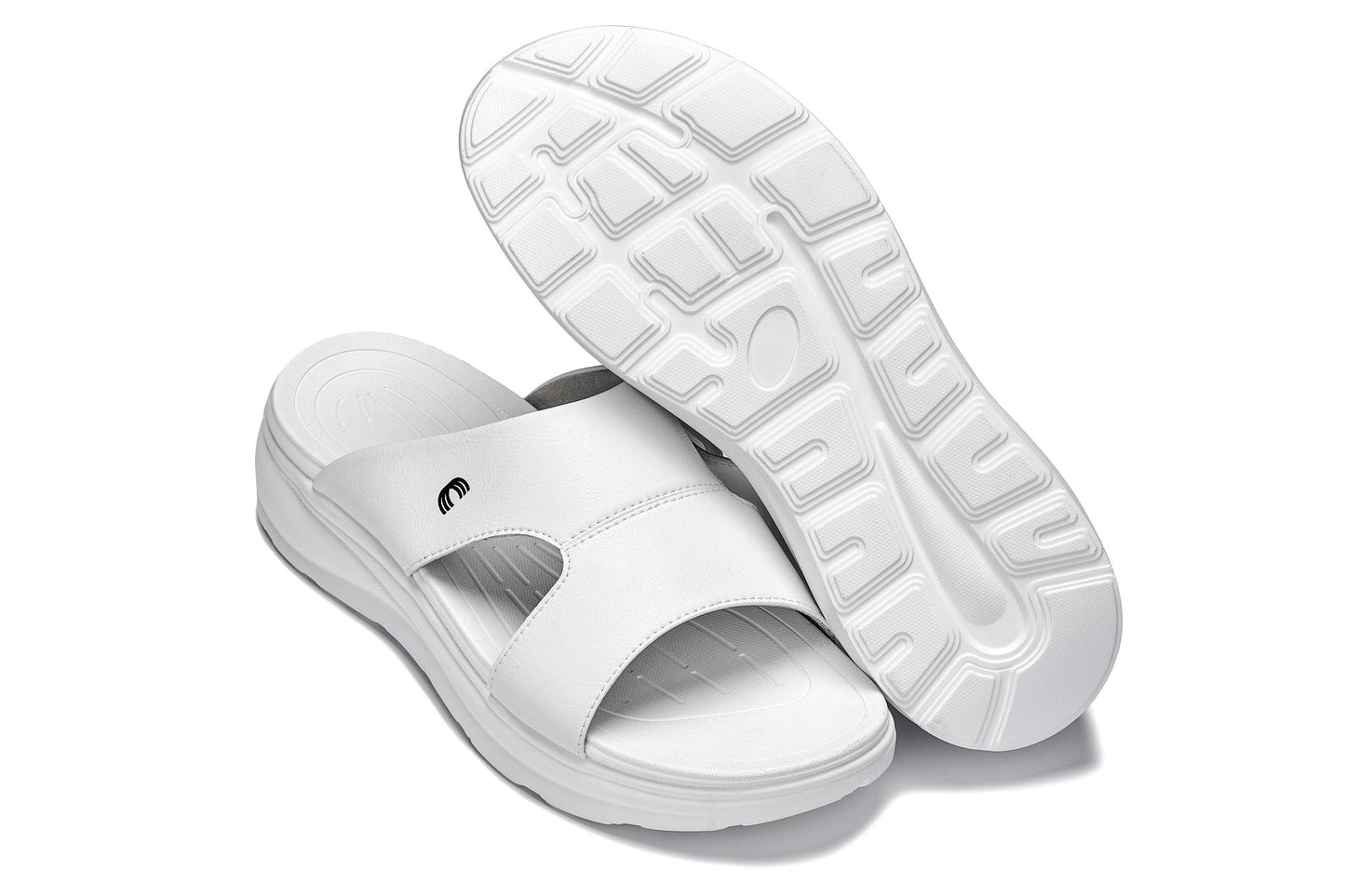 CALTO - X1656 - 5 cm Più Alto (Bianco/Bianco Granulato)