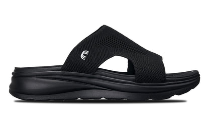 CALTO - X1657 - 5 CM Più Alto (Nero/Nero Lavorato a Maglia)