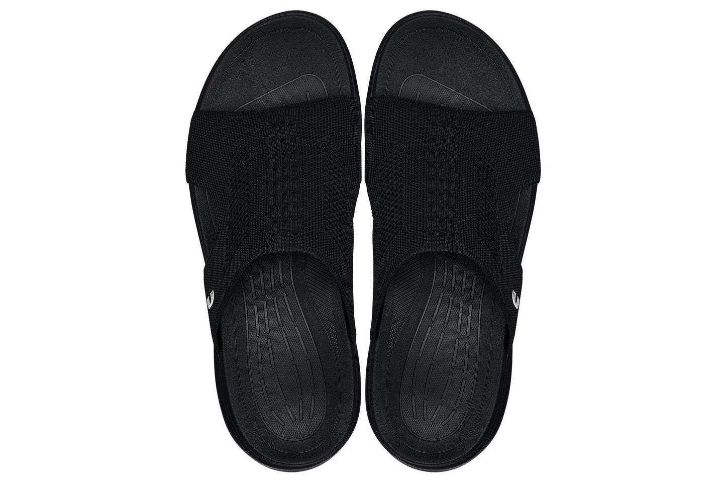 CALTO - X1657 - 5 CM Più Alto (Nero/Nero Lavorato a Maglia)
