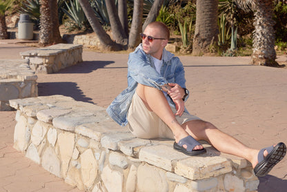 CALTO - X1658 - Aumento 5 cm (Nero/Grigio Scuro Lavorato a Maglia)