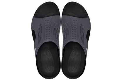 CALTO - X1658 - Aumento 5 cm (Nero/Grigio Scuro Lavorato a Maglia)