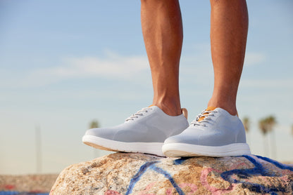CALTO - X2637 - 2.8 pollici più alto (grigio peltro/marrone) - Scarpe stringate casual da passeggio - Leggere