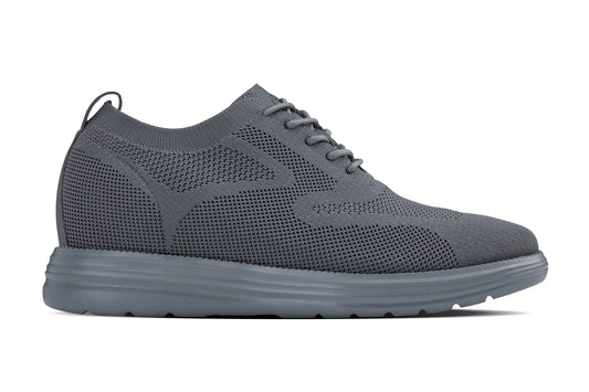 CALTO - X2641 - 7,1 cm più alto (suola Iron/Dark Grey) - Scarpa casual stringata - Leggera