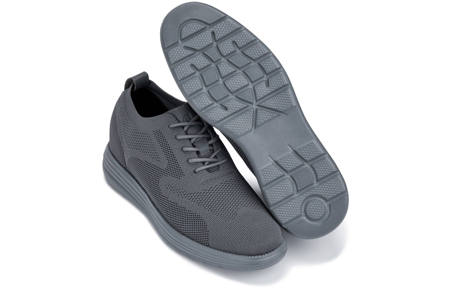CALTO - X2641 - 7,1 cm più alto (suola Iron/Dark Grey) - Scarpa casual stringata - Leggera