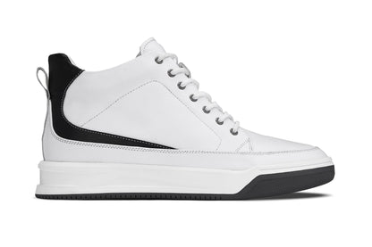 CALTO - Y7151 - 6.6 cm in più (bianco sporco) - Sneaker-Stivaletto alla Caviglia in Pelle